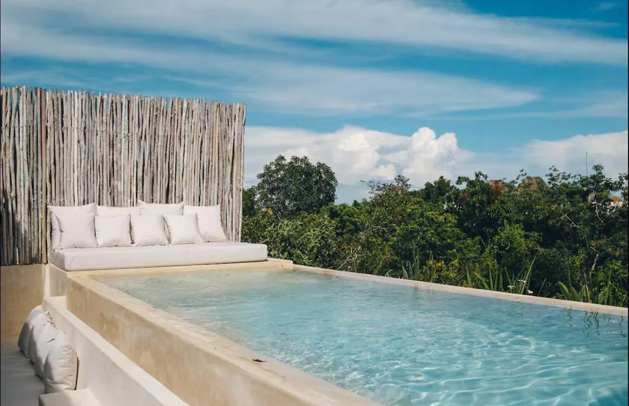 Lovely Boho Chic Apartment With Private Pool Tulum