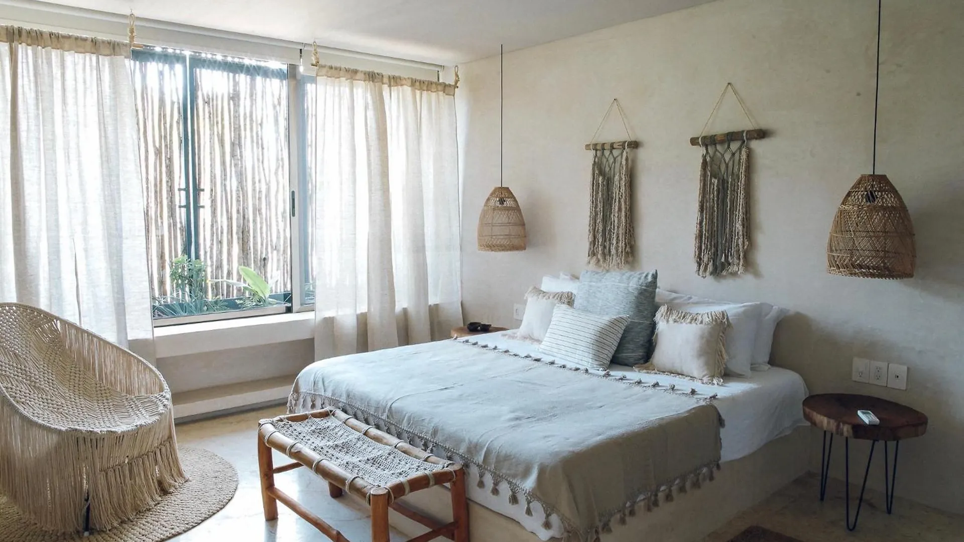 Lovely Boho Chic Apartment With Private Pool Tulum
